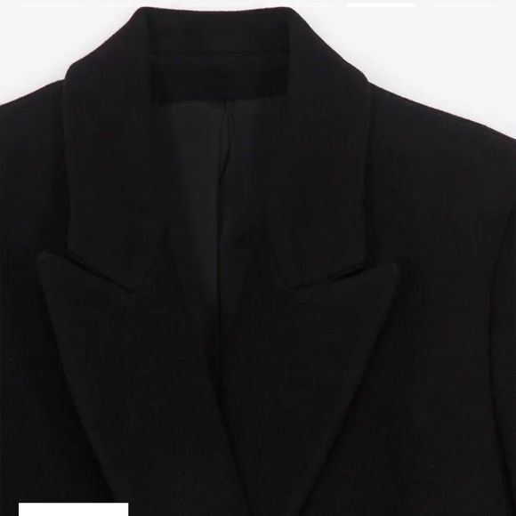 NWT luxury wool The Kooples Paris designer winter coat double breasted long midi - Picture 7 of 16